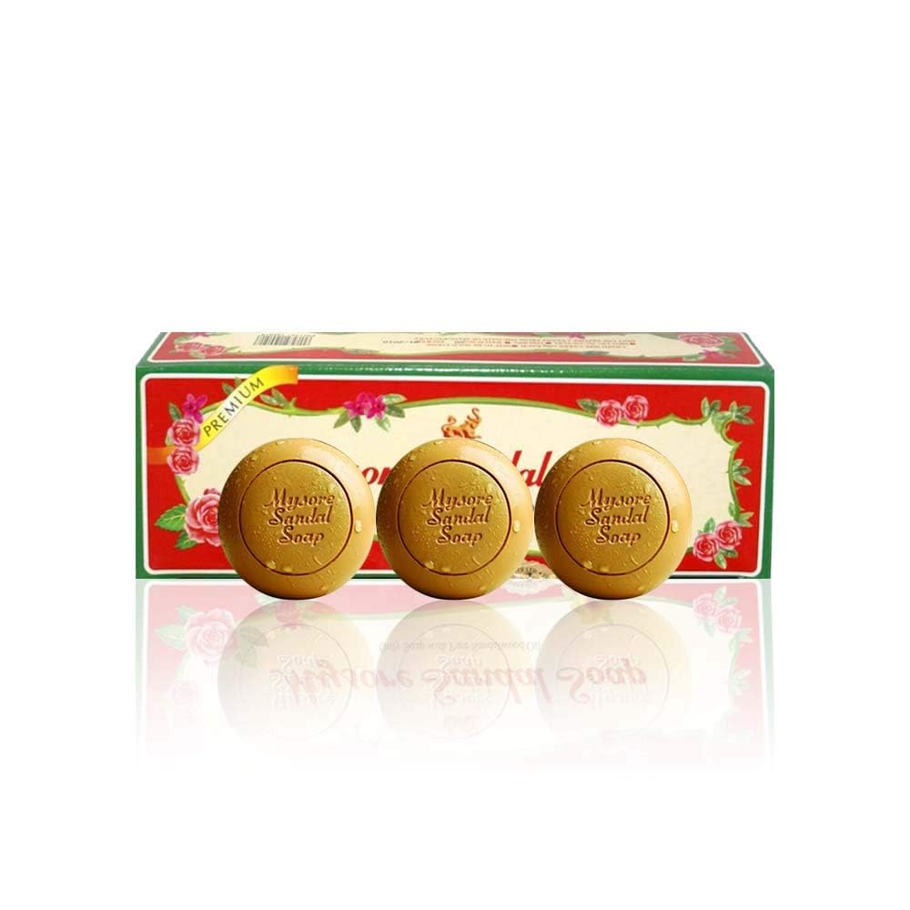 Mysore Sandal Soap, 150g (Pack of 3) Beauty & Personal Care Mysore Sandal