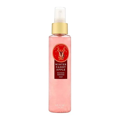 Bath & Body Works Winter Candy Apple Diamond Shimmer Mist, 4.9 Ounce Beauty & Personal Care Bath & Body Works