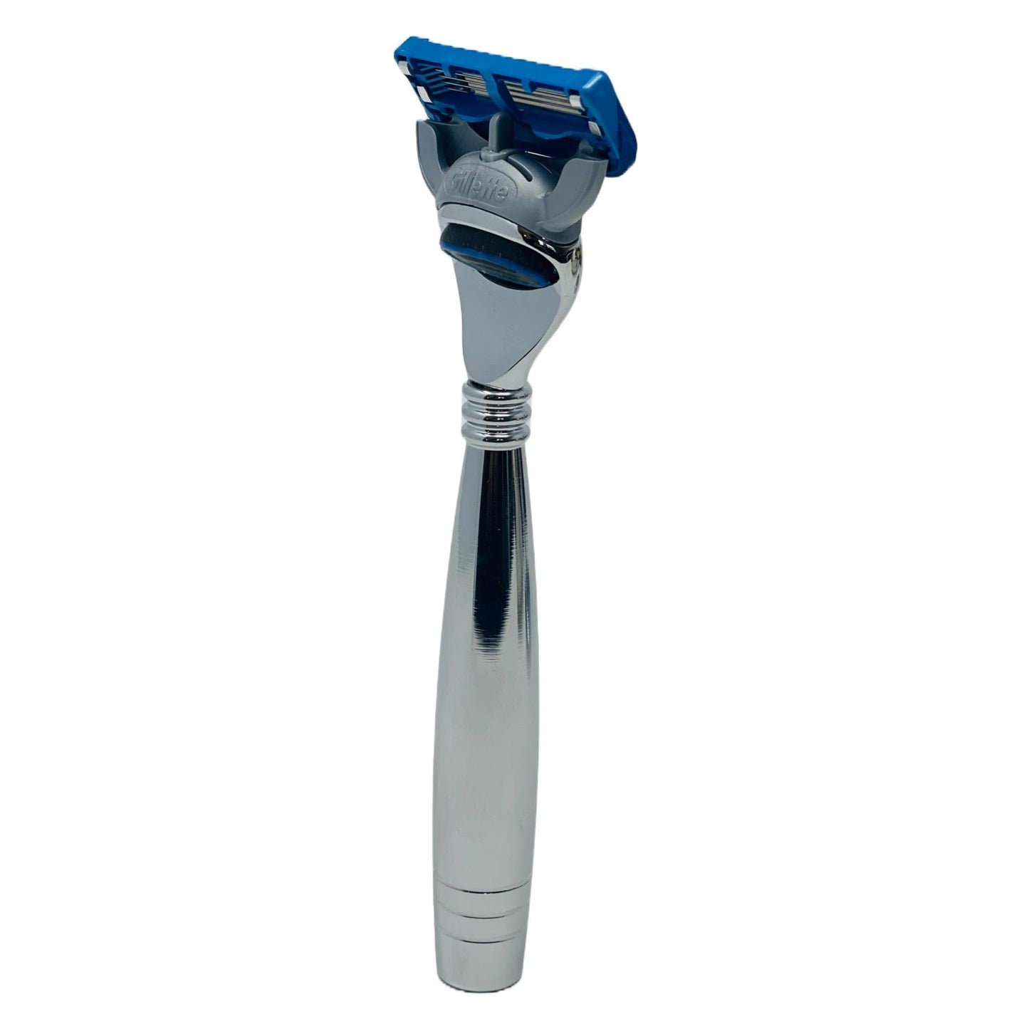 G.B.S Men's Shaving Kit - 5 Blade Razor Stainless Durable Wide Handle for Strong Grip, Shaving Brush, Razor + Brush Stand, Chrome shaving Bowl Beauty and Personal Care G.B.S