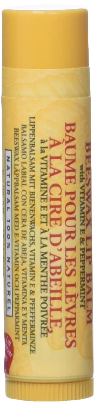 Burt's Bees Beeswax Lip Balm Tube, 15-Ounce Tubes (Pack of 4) Beauty & Personal Care Burt's Bees