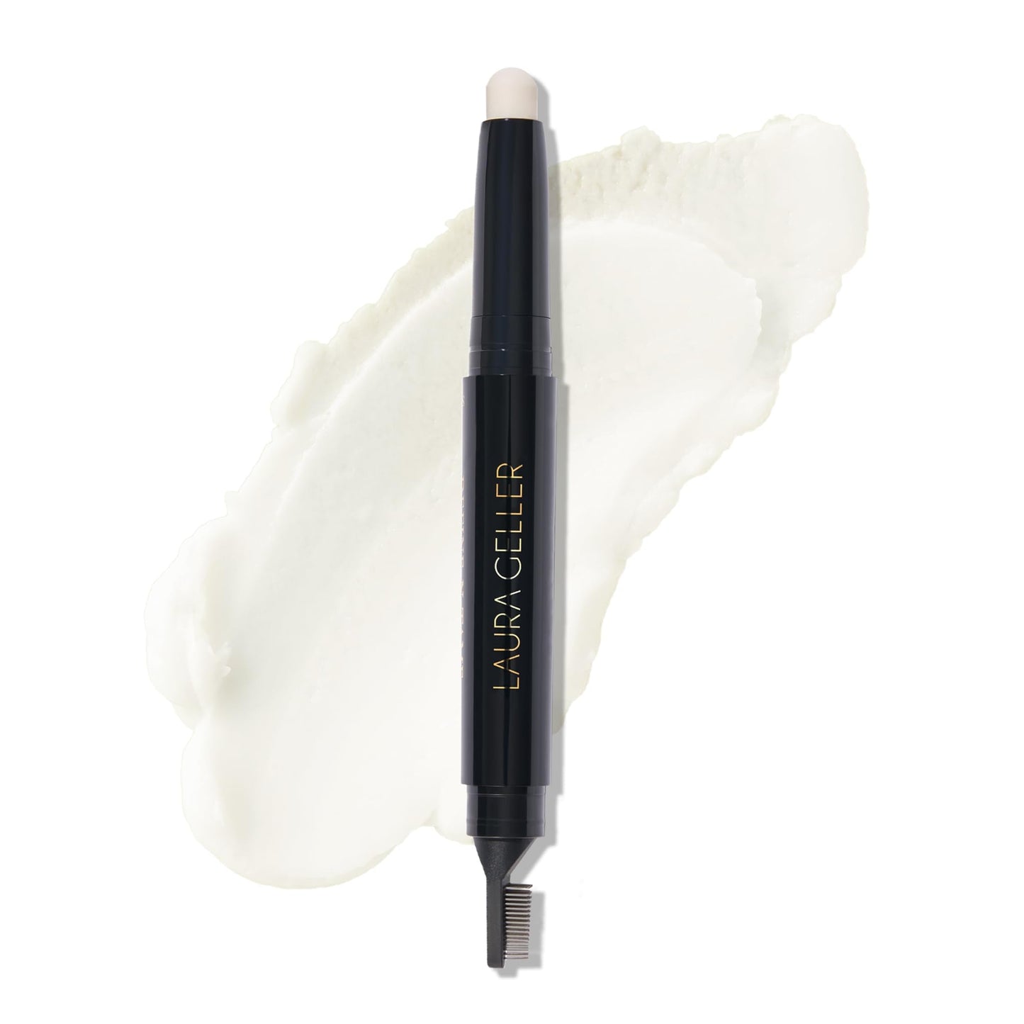LAURA GELLER NEW YORK Define-n-Tame Brow Lifting Stick - Laminated Full Brows - Brow Wax (01 Clear, 1 Count) Beauty & Personal Care LAURA GELLER NEW YORK