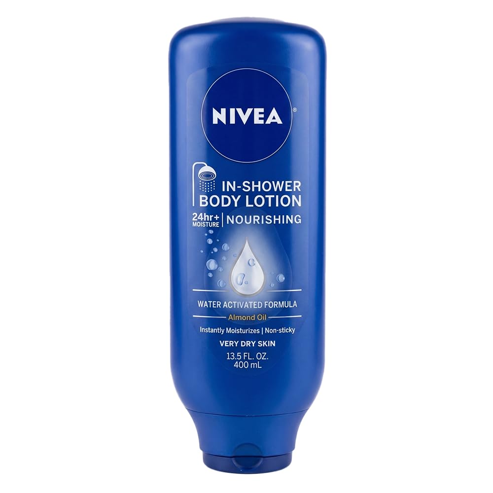 NIVEA In-Shower Body Lotion Nourishing 13.5 oz(Pack of 2) Beauty & Personal Care NIVEA