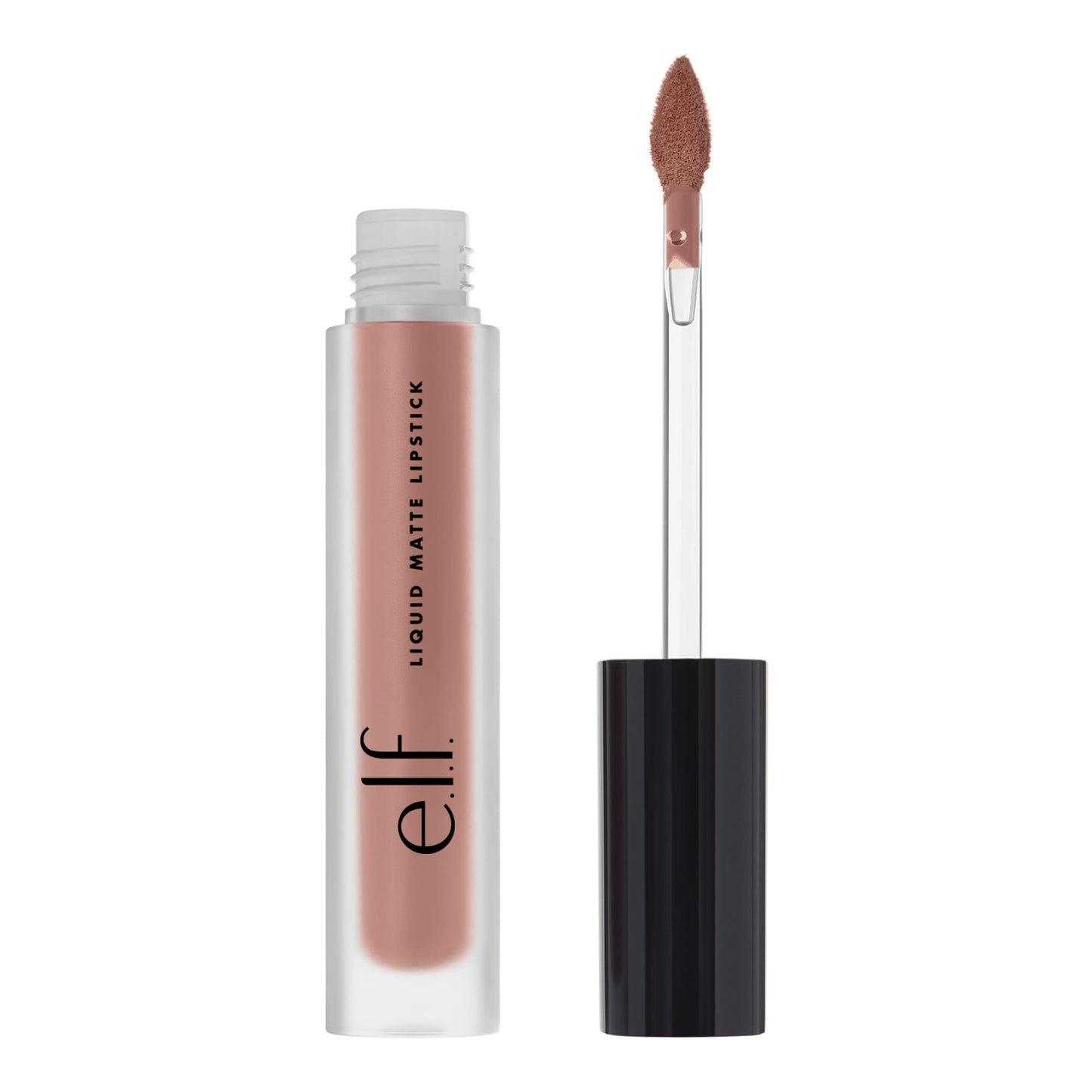 e.l.f. Cosmetics Liquid Matte Lipstick, Highly Pigmented, Quick Drying & Smudge Proof, Nourish & Soften, Diamond-Shaped Wand, Praline Beauty & Personal Care e.l.f.