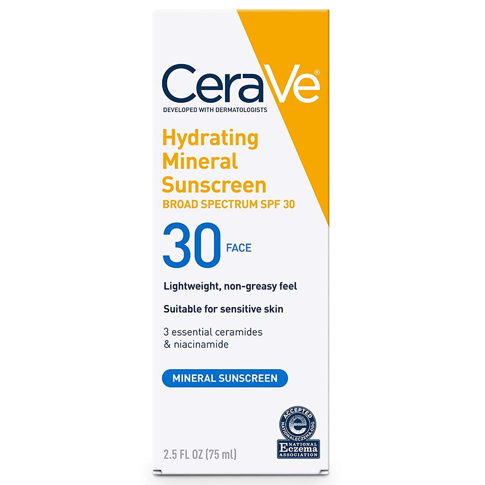 CeraVe Sunscreen Face SPF 30, 2.5 oz, Old Formula (Discontinued) Beauty & Personal Care CeraVe