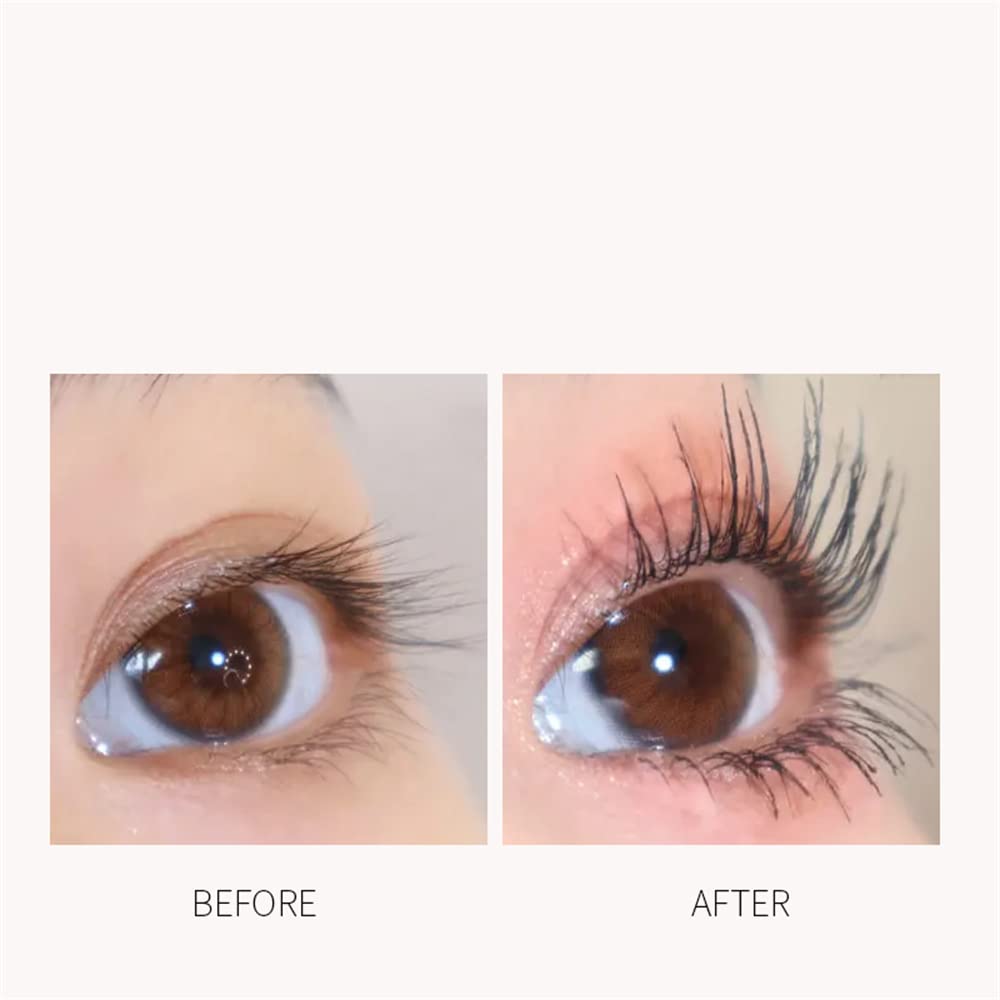 Embossed housing Mascara, Longer Waterproof Lash Cosmetics Natural Lengthening and Thickening Effect No Clumping 4d Silk Fiber For Vibely Mascarawith Beauty & Personal Care MZKV