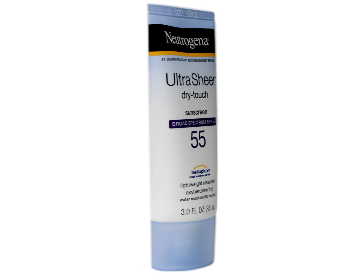 Neutrogena Ultra Sheer Dry-Touch Sunscreen SPF 55 3 oz (5 Pack) Beauty & Personal Care Pharmapacks