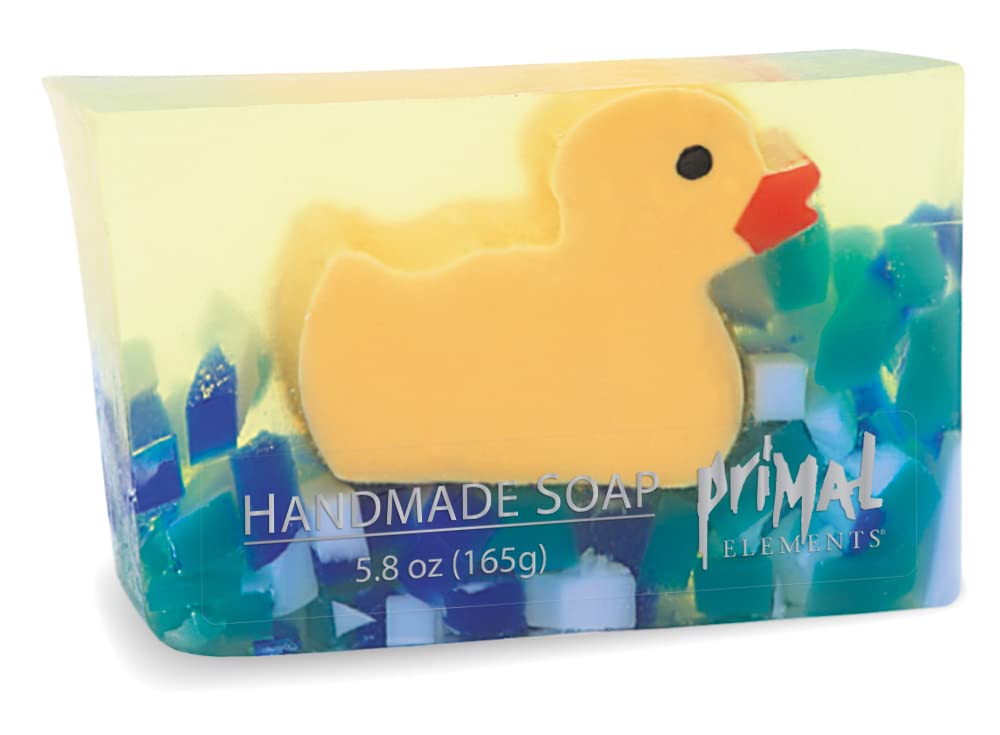 Primal Elements Bar Soap in Shrinkwrap, Rubber Duck, 5.8 Ounce Beauty & Personal Care Primal Elements