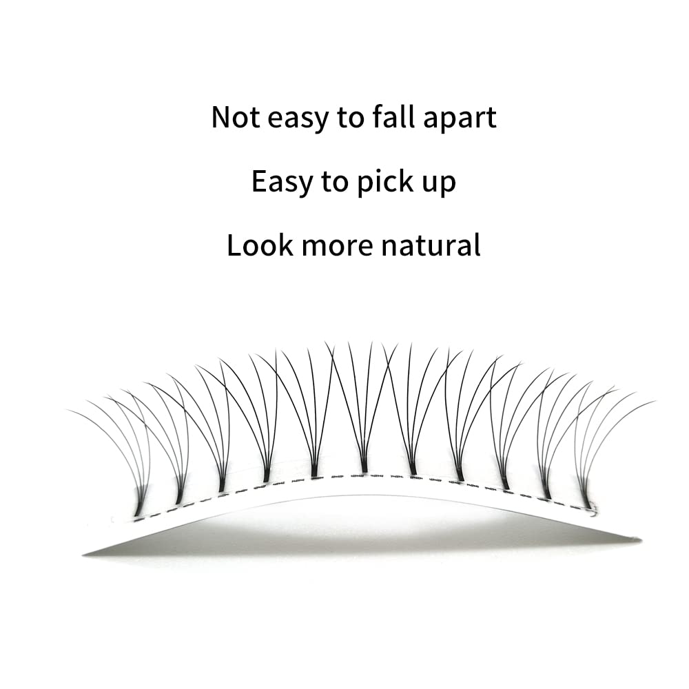 JINYANHUA Premade Eyelash Fans Extension 8-15mm Length 4d/5d/6d/7d/8d 0.07mm Short Stem Handmade Fans Premade Professional Eyelash Extensions Faux… Beauty & Personal Care JINYANHUA