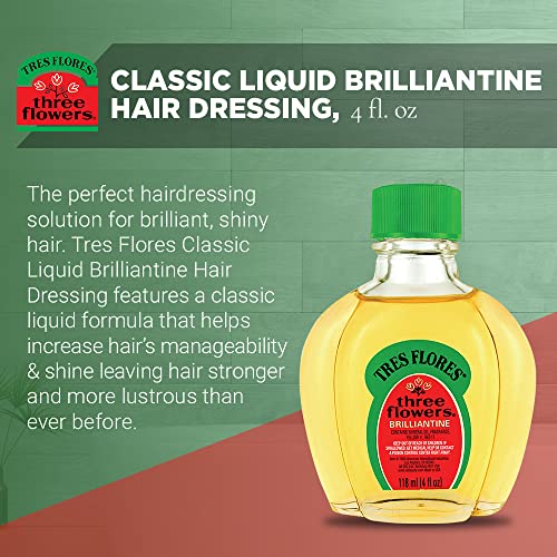 Three Flowers Brilliantine Liquid, 4 Ounce Beauty & Personal Care Three Flowers