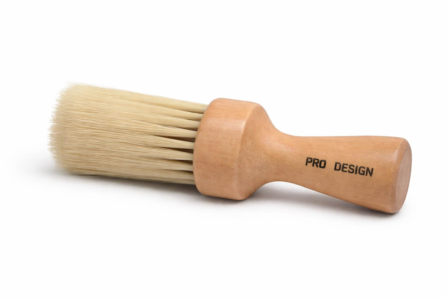 Pro Design Professional Barber Neck Duster Brush with Soft Bristles, Wooden Handle, for Hair Styling and Grooming (3 Pack) Beauty and Personal Care Pro Design