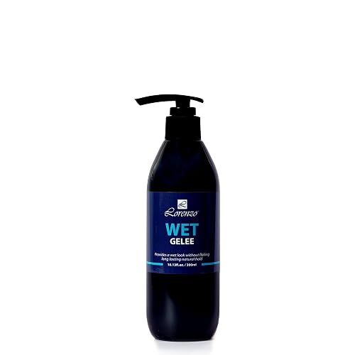 L Lorenzo Wet Gelee 300ml / 10.13 fl.oz | Long Lasting Natural Hold Beauty & Personal Care L Lorenzo