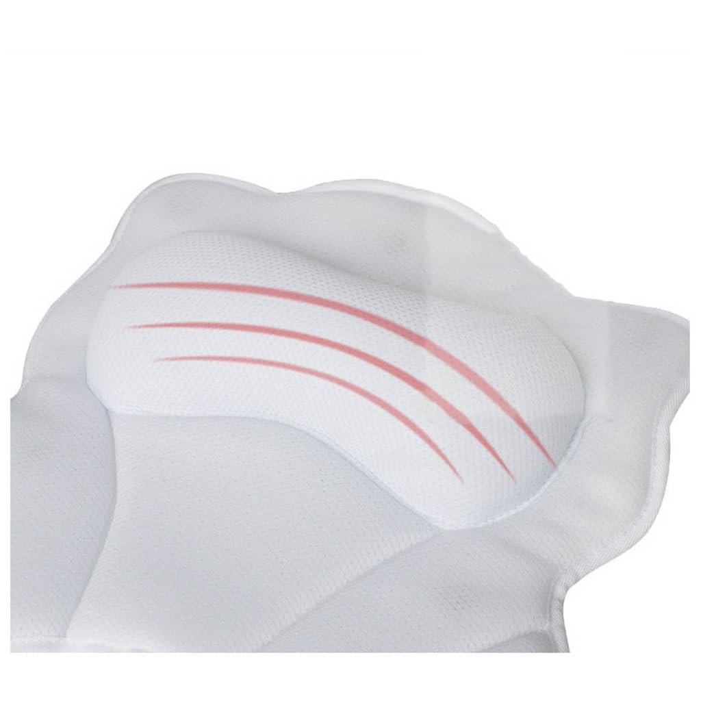 TEOYETTSF Bathtub Pillow 4D Fiber Bathtub Cushion 6 Suction Cups with Hooks Beauty and Personal Care TEOYETTSF