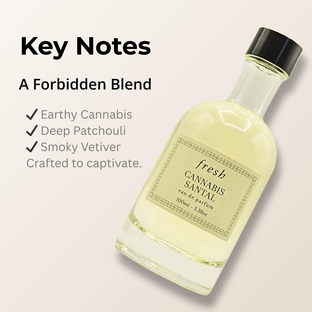 Cannabis Santal by Fresh for Men - 3.3 oz EDP Spray Beauty & Personal Care Fresh