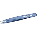 Tweezerman Stainless Steel Slant Tweezer - Eyebrow Tweezers for Women and Men (Sky Blue) Beauty & Personal Care Tweezerman
