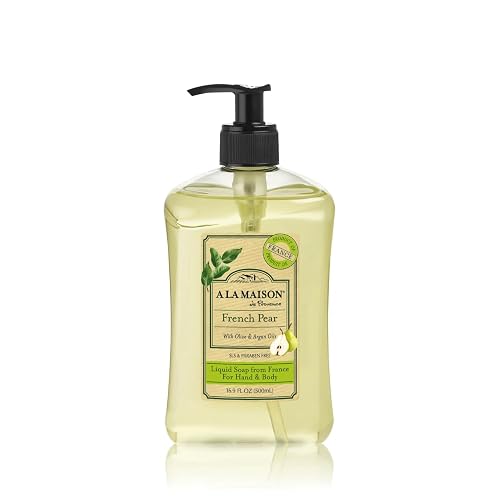 A LA MAISON Liquid Hand Soap, French Pear, 16.9 Fl Oz Beauty & Personal Care A LA MAISON