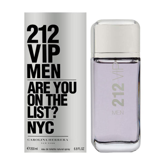 Carolina Herrera 212 Vip Eau de Toilette Spray for Men, 6.8 Fl Oz (Pack of 1) Beauty & Personal Care Carolina Herrera