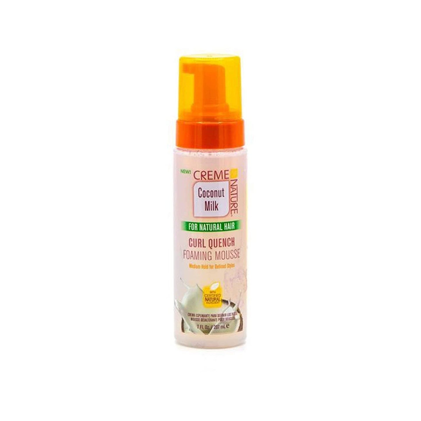 Creme of Nature Coconut Milk Curl Quench Foaming Mousse 7 Ounce (207ml) Beauty & Personal Care Creme of Nature