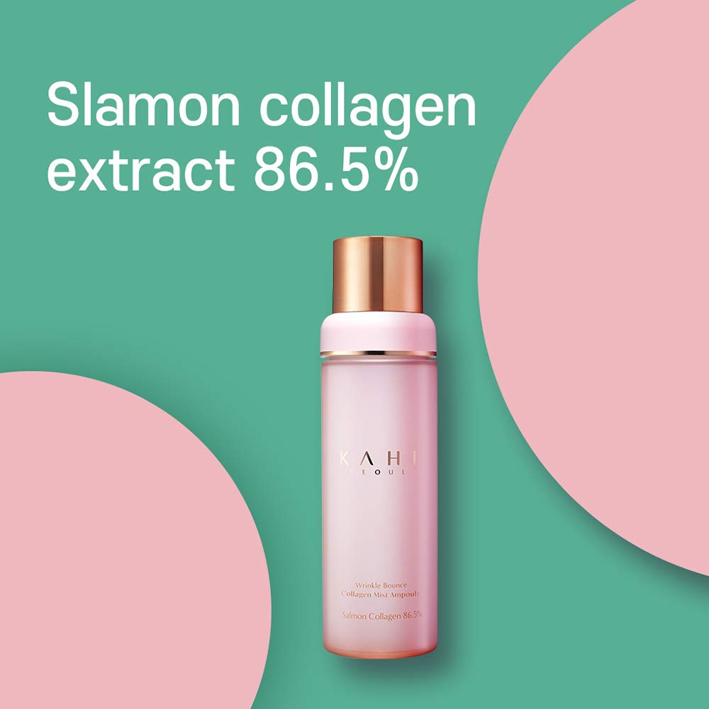 KAHI SEOUL Wrinkle Collagen Moisturizing Mist, 86.5% Salmon Collagen 100ml Beauty & Personal Care KAHI