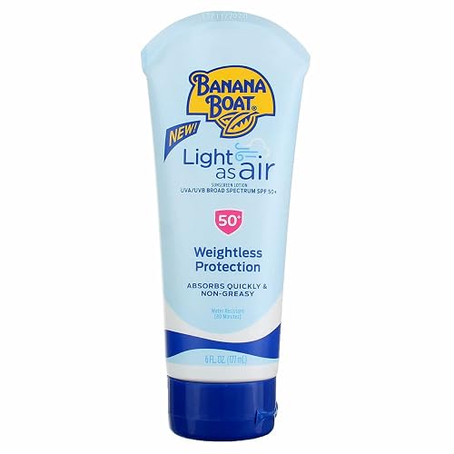Banana Boat Spf#50+ Light As Air Lotion 177ml, 6 Ounce Beauty & Personal Care Banana Boat