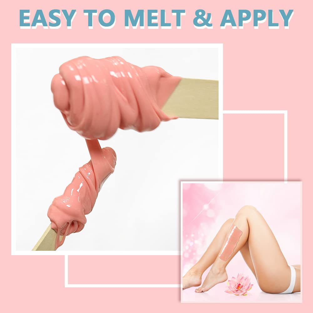 Bestidy Hard Wax Beads for Hair Removal, Waxing Beads for Coarse Hair, 500g Refill Wax Beads for Wax Warmer, Home Waxing for All Body and Brazilian Beauty and Personal Care Bestidy