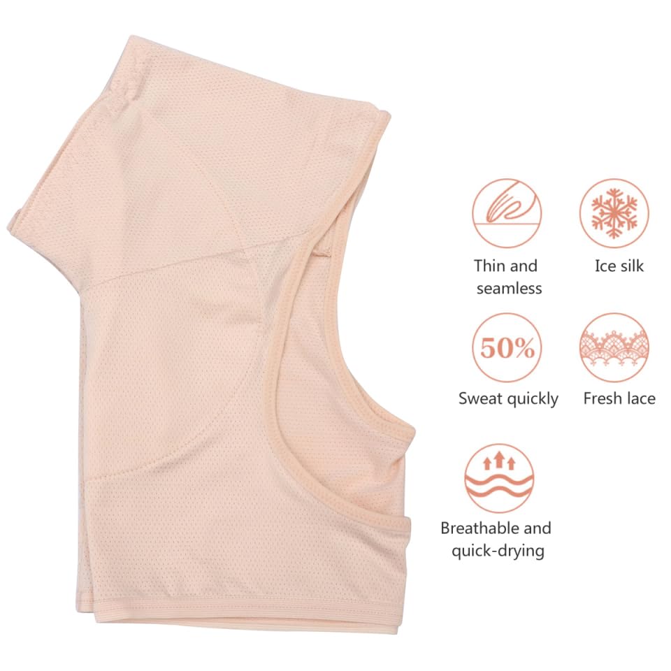ARTIBETTER Women's Underarm Sweat Vest Guard, Washable Shield for Ladies (M) - Yellow Beauty and Personal Care ARTIBETTER