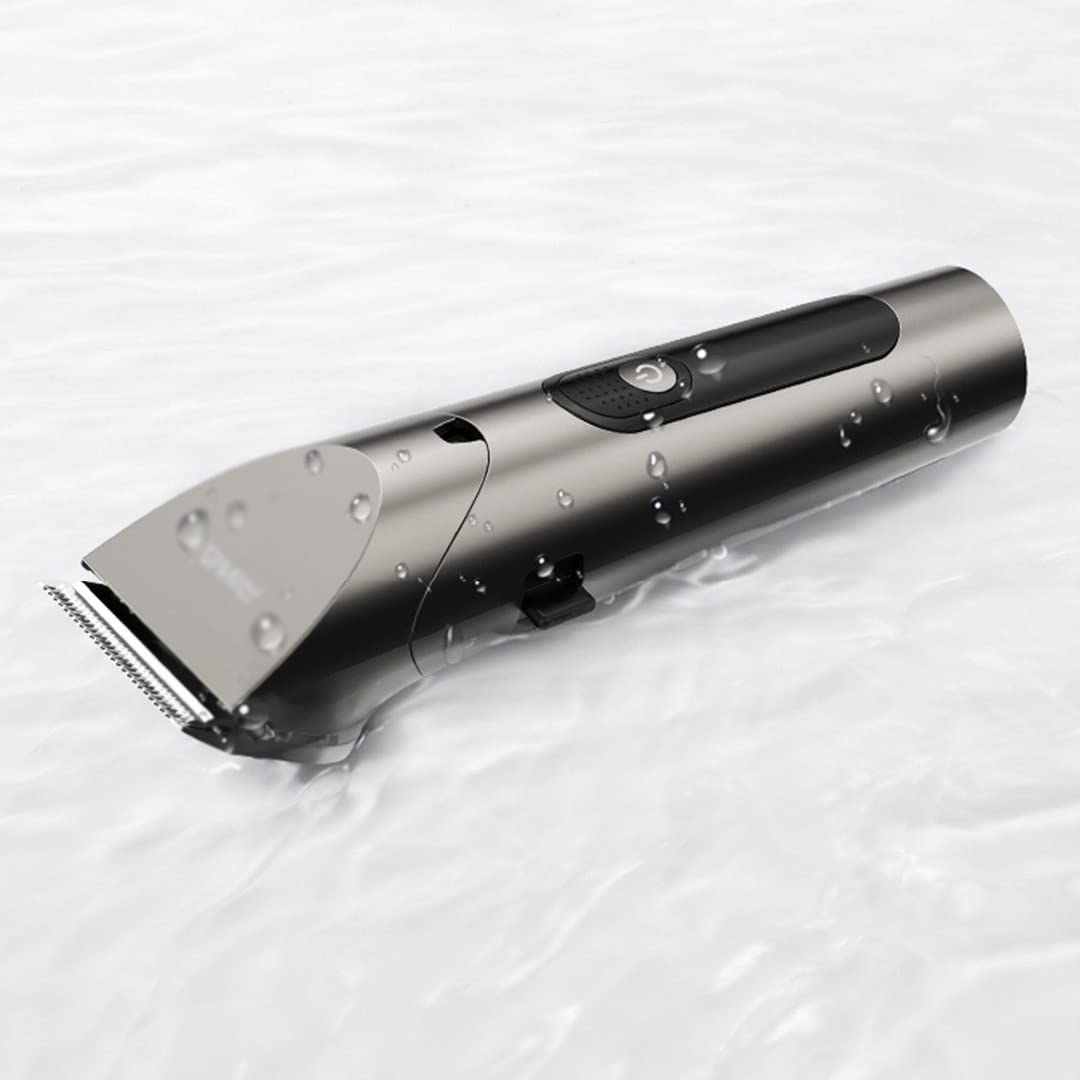 YMGSCC Hair Clipper Professional Electric Trimmer with LED Screen Washable Rechargeable Men Strong Power Steel Cutter(E) Beauty and Personal Care YMGSCC