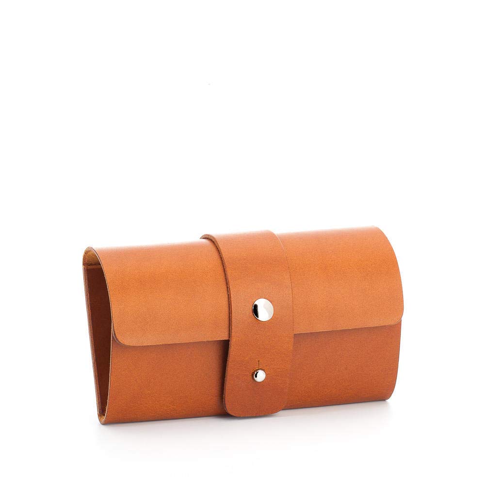 MÜHLE TRAVEL Vegetable-Tanned Cowhide Travel Case 5-Blade Razor & Travel Brush Beauty and Personal Care MÜHLE