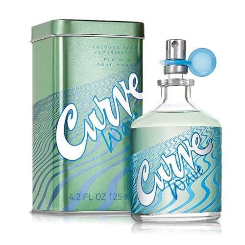Curve Wave Men's Cologne Fragrance Spray, Gift for Him, Casual Day or Night Scent, 4.2 fl oz Beauty & Personal Care Curve