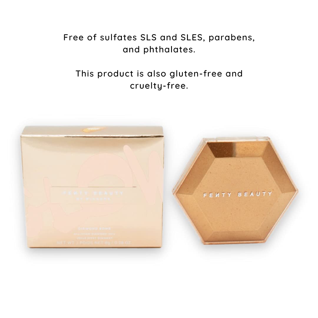 Fenty Beauty by Rihanna Diamond Bomb All-Over Diamond Veil Cognac Candy Beauty & Personal Care FENTY BEAUTY