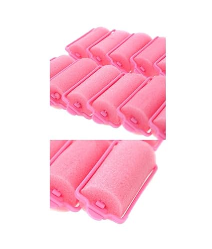 Pink Foam Sponge Hair Rollers (Large 16pc) Beauty & Personal Care THE UM24