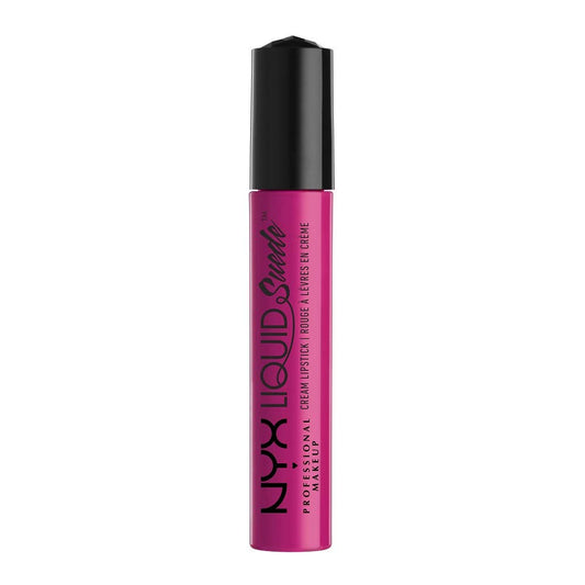 NYX PROFESSIONAL MAKEUP Liquid Suede Cream Lipstick - Pink Lust (Hot Pink) Beauty & Personal Care NYX PROFESSIONAL MAKEUP