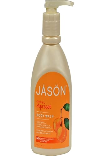 Jason Satin Shower Body Wash Apricot - 30 fl oz Beauty & Personal Care JASON