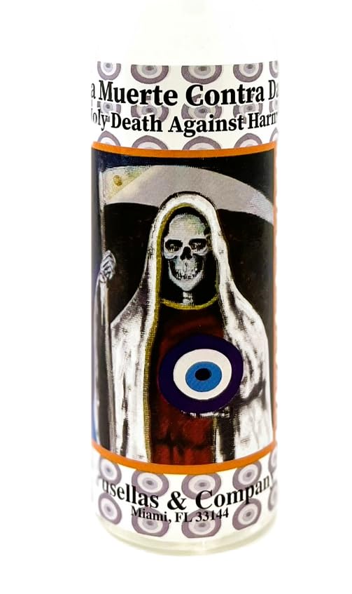 Crusellas Holy Death Against Harm (Santa Muerte Contra Dano) Cologne 7 Fl. Oz. Beauty & Personal Care Crusellas