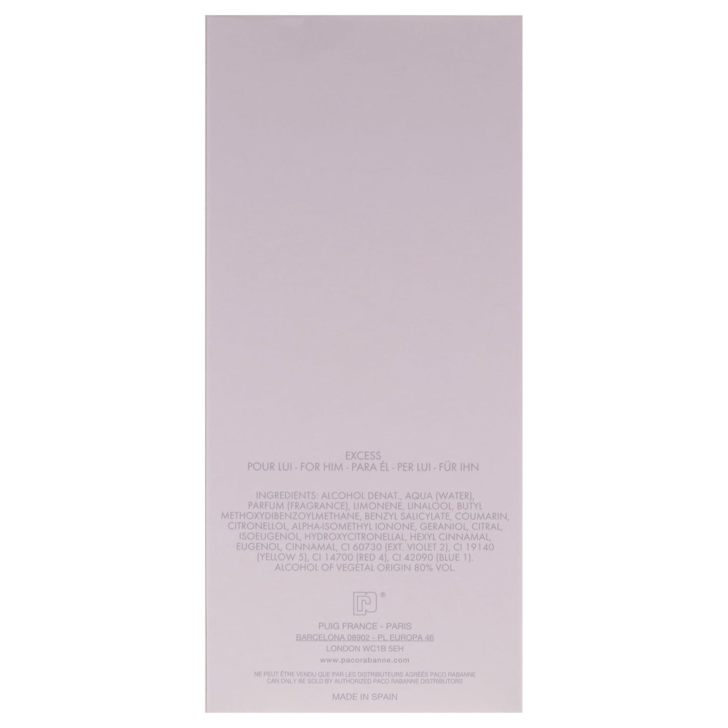 Paco Rabanne XS by Paco Rabanne, 3.4 oz EDT Spray for Men Beauty & Personal Care paco rabanne