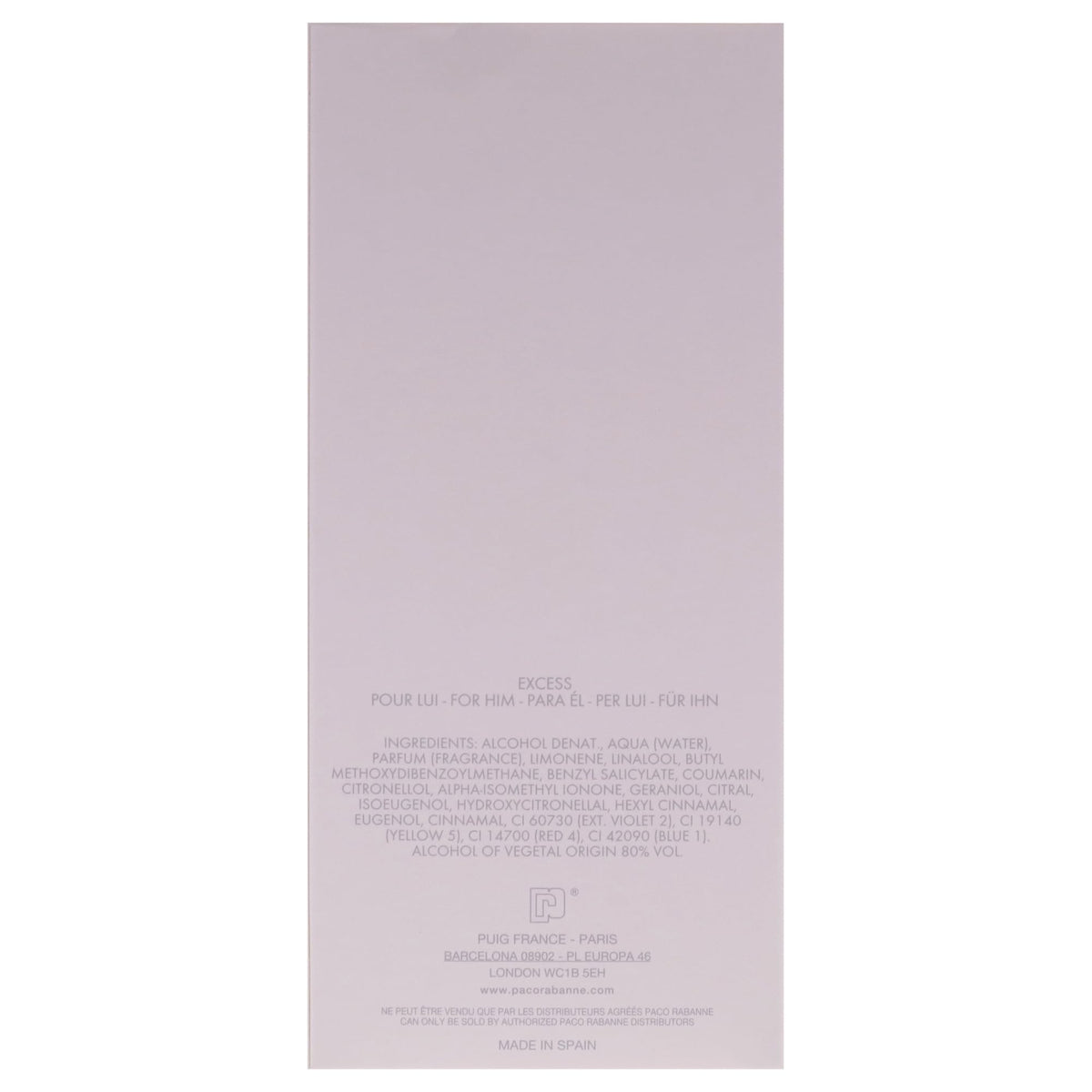 Paco Rabanne XS by Paco Rabanne, 3.4 oz EDT Spray for Men Beauty & Personal Care paco rabanne