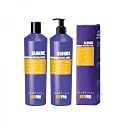 KAYPRO BLONDE - Streaked Hair- SHAMPOO 350ML+CONDITIONER 350ML+ SERUM100ML - SET, Blue Beauty & Personal Care KAYPRO