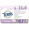 Tom's of Maine Natural Beauty Bar Soap, Lavender & Shea With Raw Shea Butter, 5 oz. Beauty & Personal Care Tom's of Maine