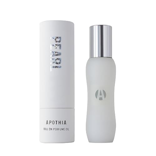 APOTHIA PEARL | Perfume Oil Roll On | Plum Blossom, White Peony, Shiso Leaf, Honeysuckle, Golden Amber | Long-Lasting/Women Alcohol Free Perfume Oil | Beauty & Personal Care APOTHIA