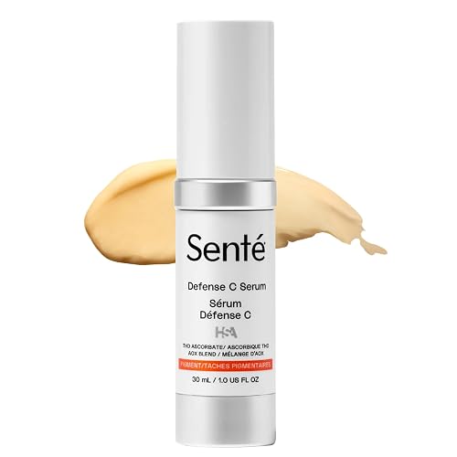 Senté Defense C Serum | Vitamin C Serum for Sensitive Skin | Helps Improve Tone, Texture & Radiance | Antioxidant-Rich Formula | 1 Fl Oz Beauty & Personal Care Sente