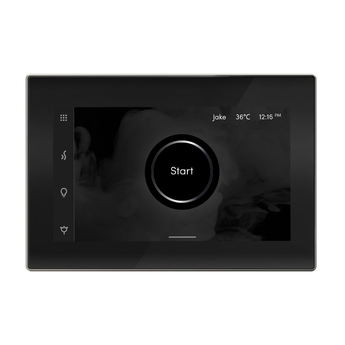 Mr Steam iSteamX Steam Shower Control and Steamhead in Black Brilliant Black Beauty and Personal Care Mr. Steam