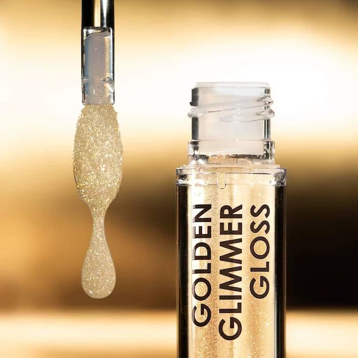 Natasha Denona Golden Glimmer Gloss Shimmering Lip-Plumper, 0.17 Fl Oz (Pack of 1), High Shine finish Beauty & Personal Care Natasha Denona