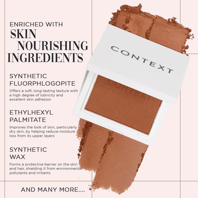 Context Skin Matte Bronzer Powder for Face - Vegan & Cruelty Free Bronzer Makeup, Long Lasting Buildable Coverage & Sun Kissed Matte Finish, Blendable Beauty & Personal Care CONTEXT SKIN