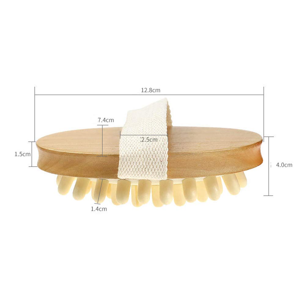 Shower Brush, brushing body brush for lymphatic cellulite brush body brush Dry Brushing Body Brush Cellulite and Lymphatic Drainage Massager Body Beauty and Personal Care YUYTE