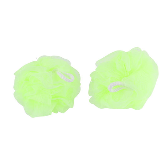 Ruilogod Nylon Mesh Body Cleaner Bath Shower Back Scrub Scrubber Pouf Puff 2Pcs (id: 044 32a 75a 9db 41d Beauty and Personal Care Ruilogod