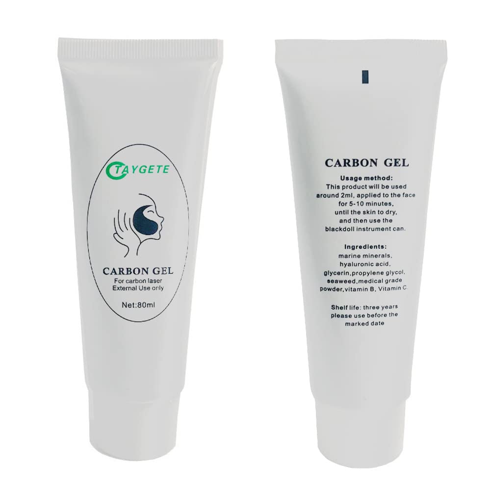 80ML Carbon Peel Cream Gel for Skin Rejuvenation Black Doll,Facial Skin Deep Cleaning with Carbon Gel Nano Activated Carbon for Laser (1pc) Beauty & Personal Care HAPYONLFU