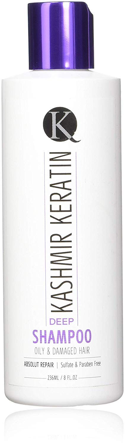 Keratin enriched 8oz Hair Care Set (8oz Enriched Shamp/8oz Deep Cond, 1.69oz Serum) Beauty & Personal Care Kashmir Hair Systems