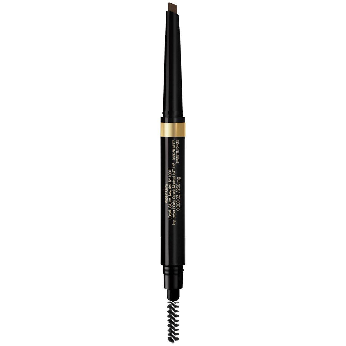L'Oreal Paris Brow Stylist Shape & Fill Mechanical Eye Brow Makeup Pencil, Dark Brunette, 0.008 oz. Beauty & Personal Care L'Oreal Paris