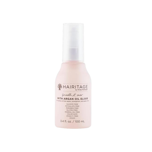 Hairitage Argan Oil Hair Oil Spray for Frizzy, Curly + Dry Damaged Hair - Lightweight Hair Oil Conditioner for Women + Men - Styling + Finishing + Beauty & Personal Care Hairitage