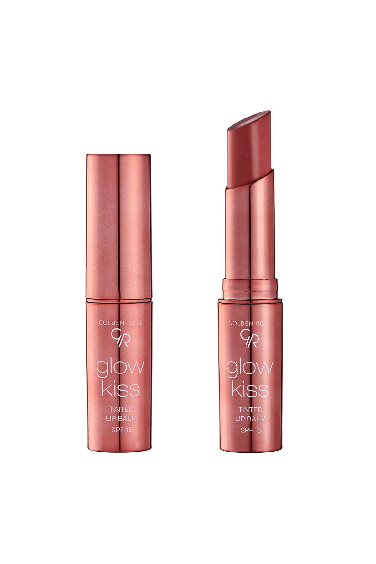 Golden Rose Cosmetics Glow Kiss Tinted Lip Balm with SPF15, Vegan Formula (Vanilla Latte) Beauty and Personal Care Golden Rose