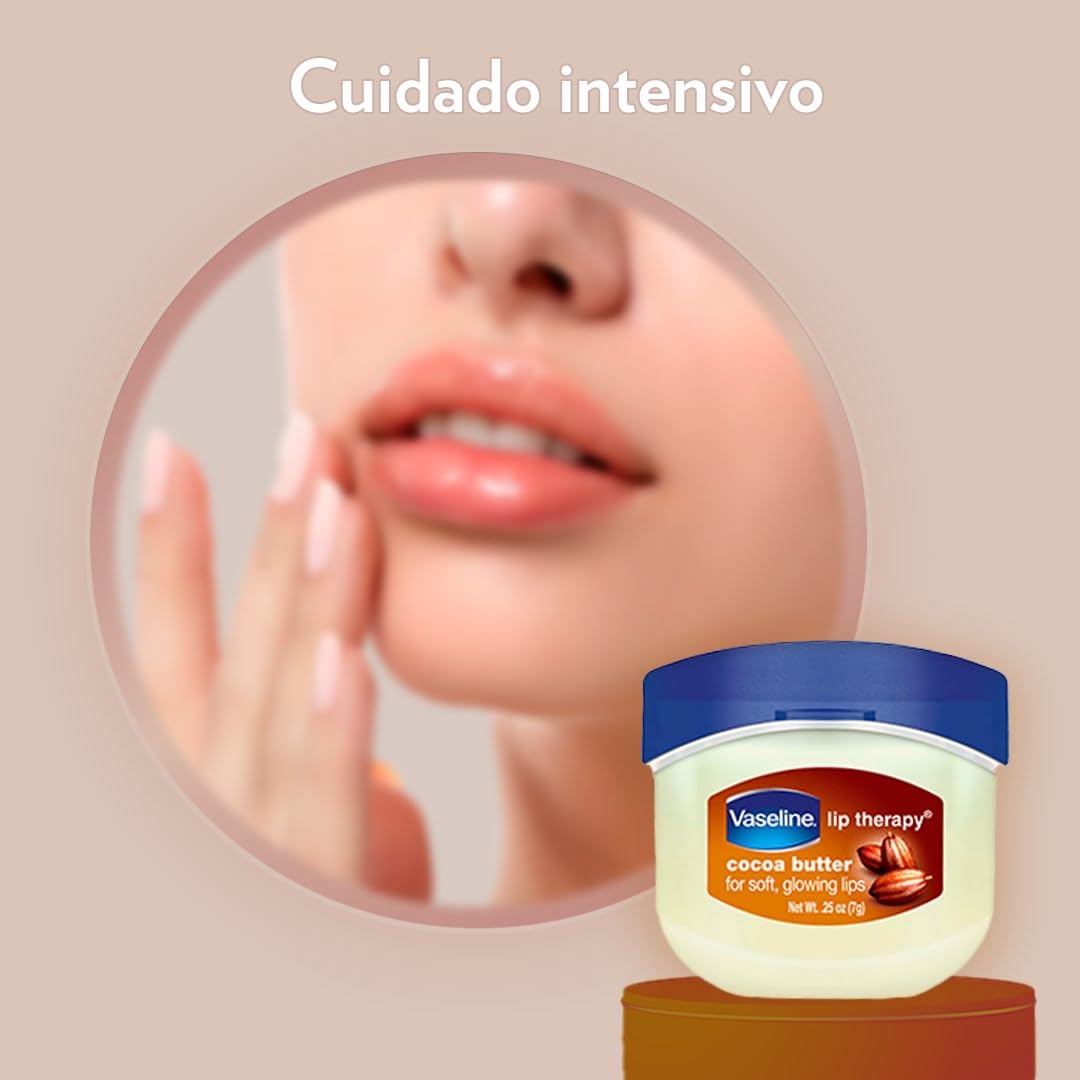 Vaseline Lip Therapy Lip Balm Mini, Cocoa Butter, 0.25 oz Beauty and Personal Care Vaseline